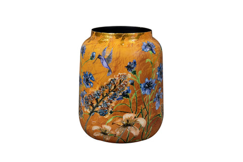 Vaso Dreamy hummingbird Metallo Smaltato