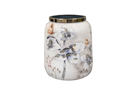 Pot Moonlight meadow D30 H45 Metallo Smaltato