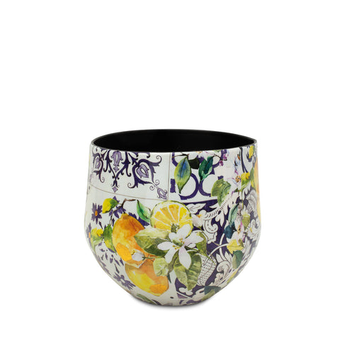 Vaso in Alluminio Smaltato Lemon