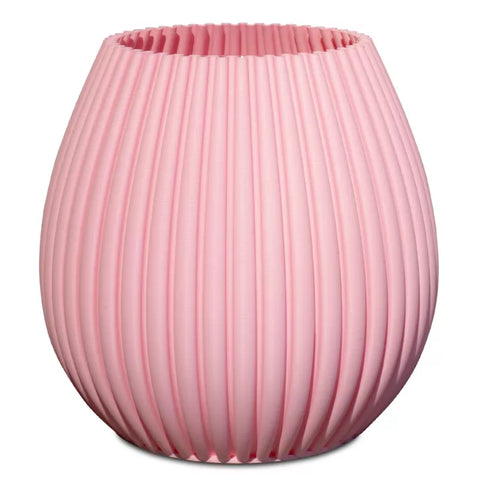 Vaso 3D Bowl, Ø 21 cm, altezza 20 cm,  Rosa