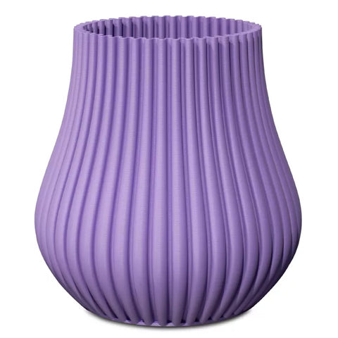 Vaso 3D Drop Ø 21 cm, altezza 20 cm, Lilla Viola