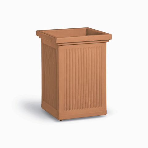 Vaso Millerighe Alto Quadrato 42 X 42 H 59