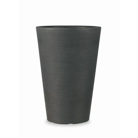Vaso Lilium  Tondo conico spazzolato alto