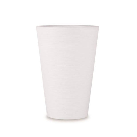 Vaso Lilium  Tondo conico spazzolato alto
