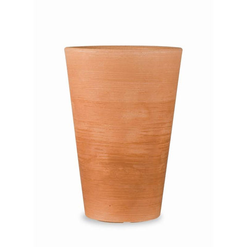 Vaso Lilium  Tondo conico spazzolato alto