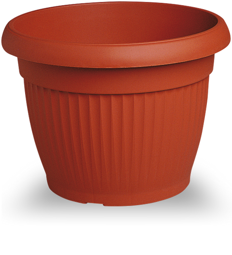 Vaso in Plastica Similcotto Tondo